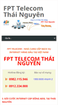 Mobile Screenshot of fptthainguyen.org